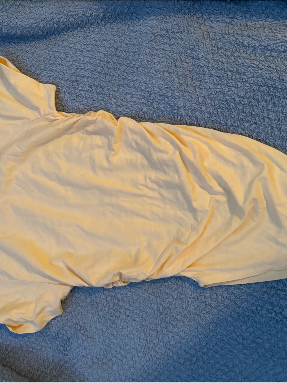 ASOS Pale Yellow Women’s Short Sleeve Top